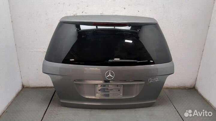 Подсветка номера Mercedes ML W164, 2011