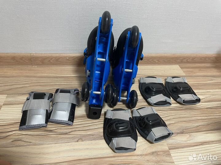 Ролики детские раздвижные новые 31-34