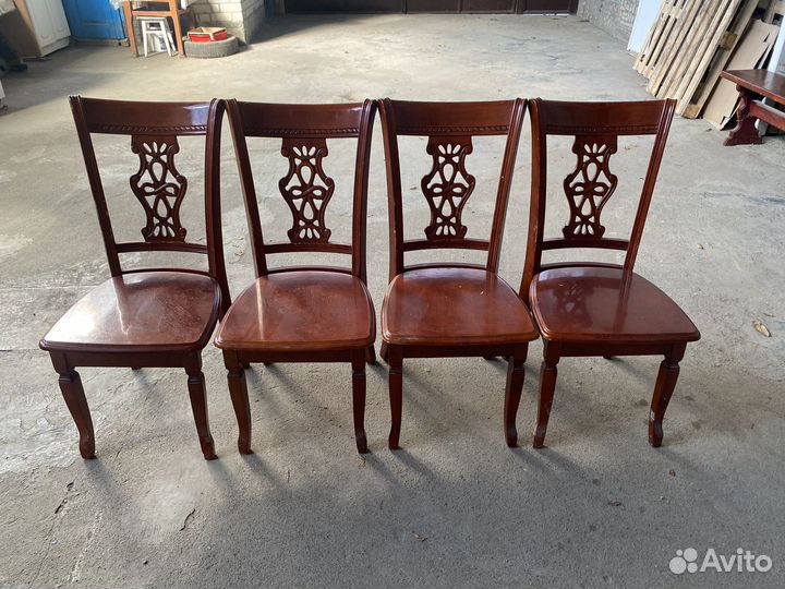 Стул со спинкой бу