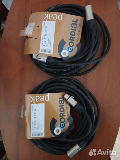 Кабель Cordial CPL 10 FM Speaker Cable 10 m