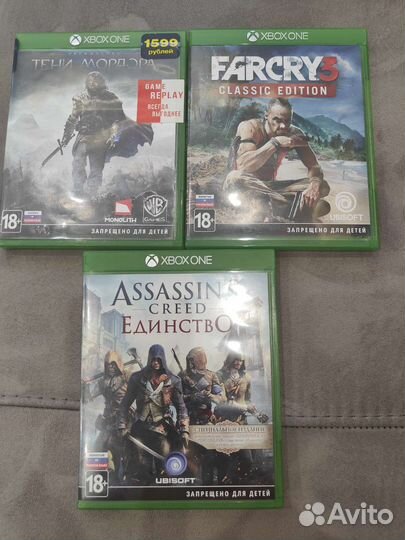 Игры на xbox One