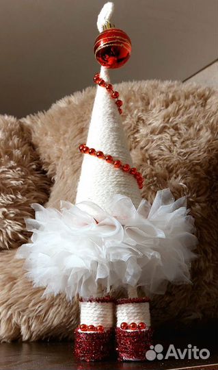 Елка на ножках. Подделка в детский сад/школу