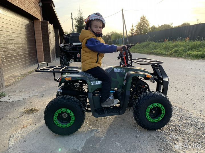 Новый квадроцикл детский бензиновый Hardy 8+