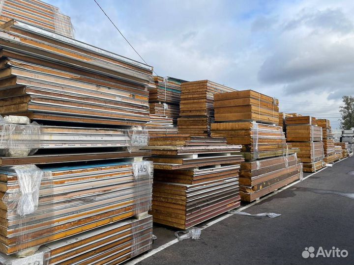 Сэндвич панели PUR PIR В наличии 15000 м2 Склад