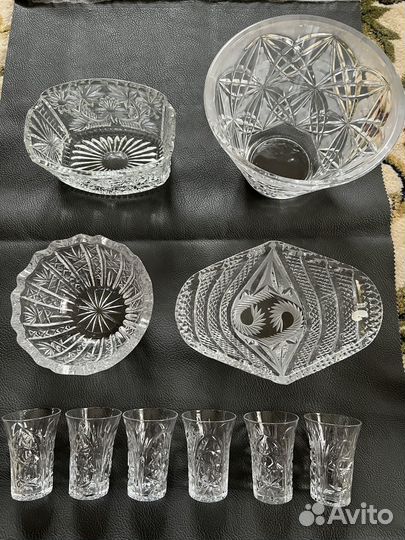 Хрустальная посуда СССР