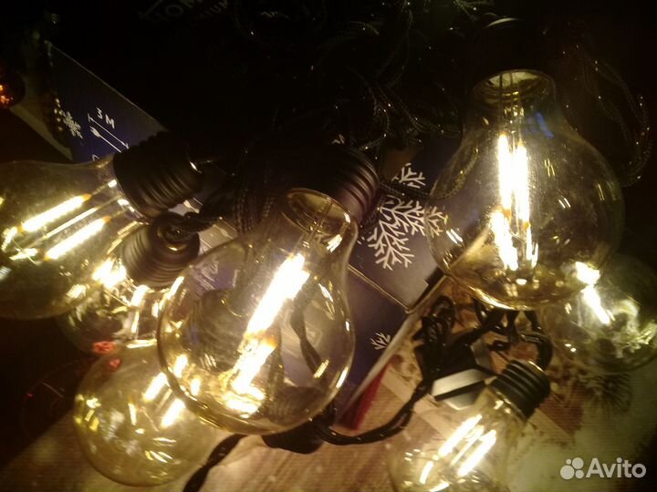 Электрогирлянды ретро 