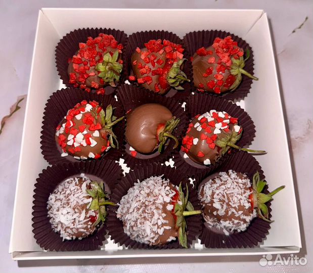 Клубника в бельгийском шоколаде