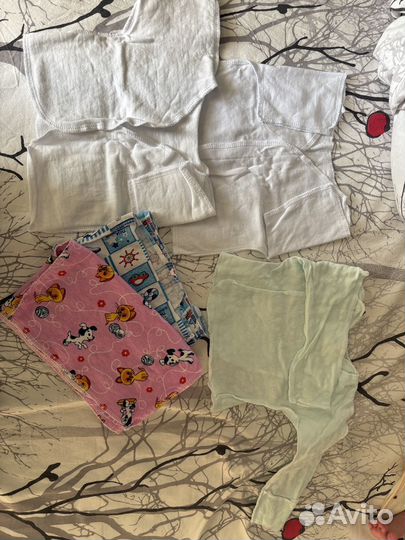 Вещи на новорожленного 56 размер