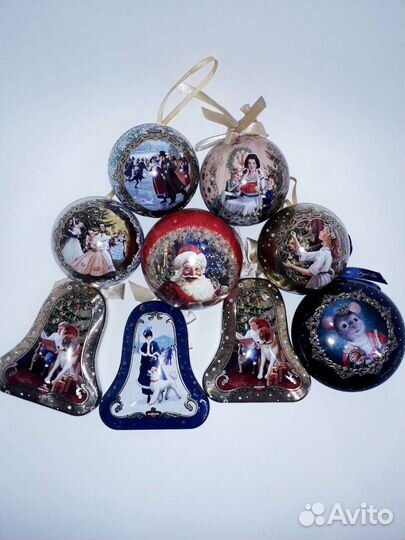 Новогодние игрушки на елку, сувенир,снежный шар