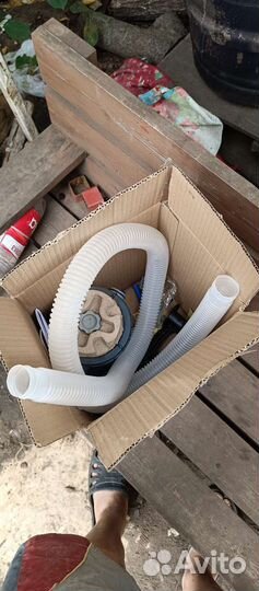 Каркасный бассейн бу