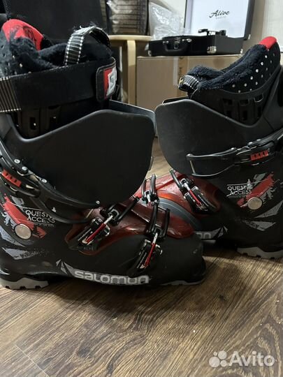 Горнолыжные Ботинки Solomon Quest ac 60 Black Red