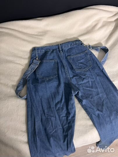 Джинсы y2k синие размер М
