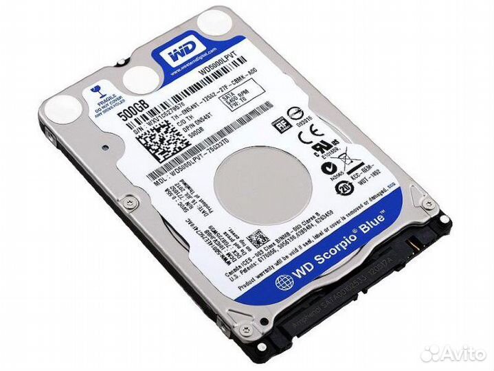 Жесткий диск Western Digital WD Blue Mobile 500 GB