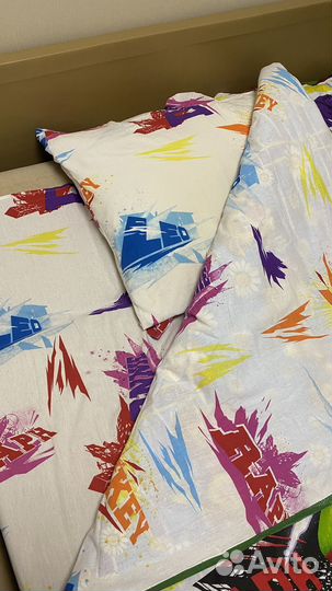 Детское постельное белье 1.5 Черепашки ниндзя