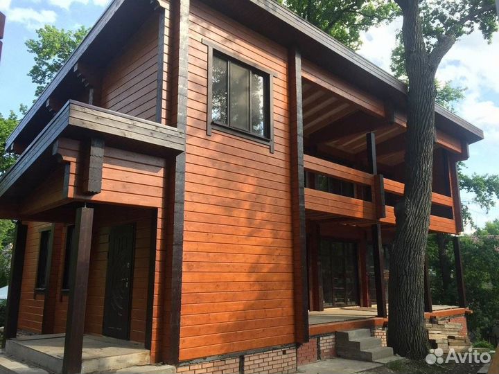 Отделка домов и бань