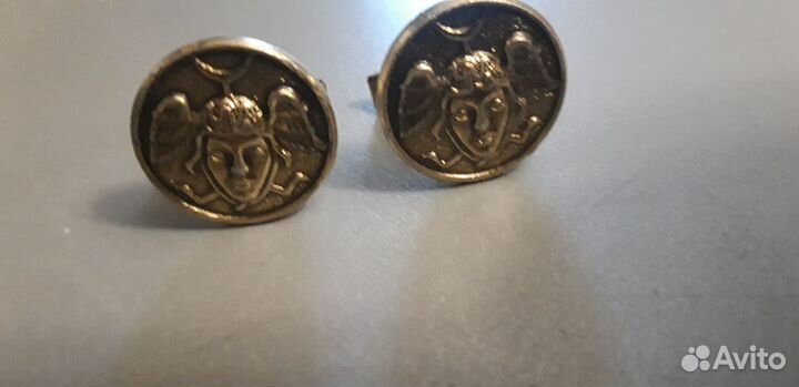 Запонки СССР гермес