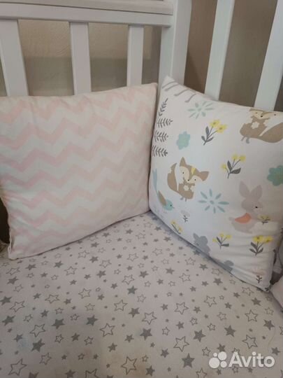 Бортики в детскую кроватку