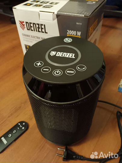 Обогреватель тепловентилятор керамический Denzel 2