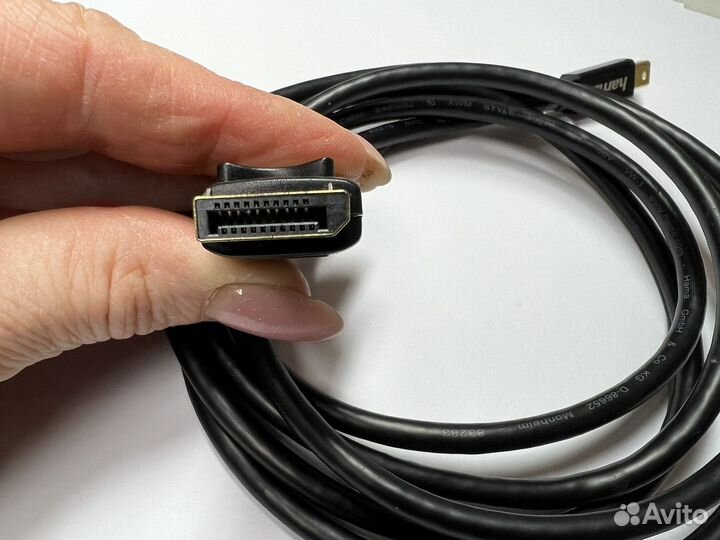 Кабель Hama DisplayPort miniDisplayPort 1,8m