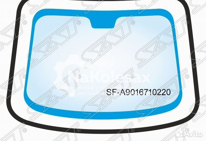 Молдинг лобового стекла mercedes sprinter 95