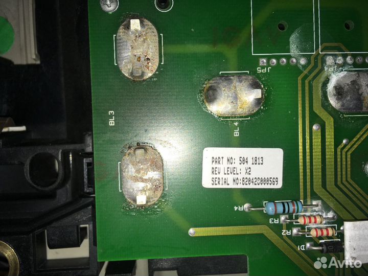 Передний плафон с зеркалом Volvo S80