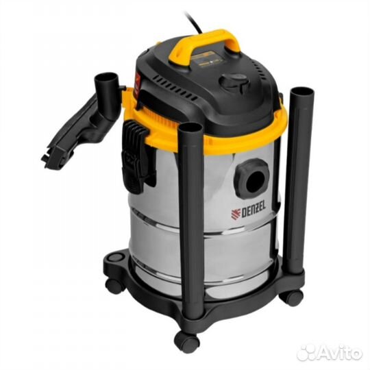 Пылесос универсальный Denzel 1200 Вт 15 л