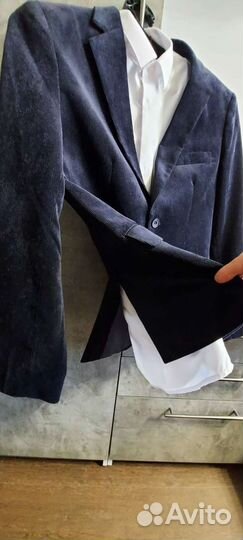 Школьный пиджак для мальчика 10-13 лет