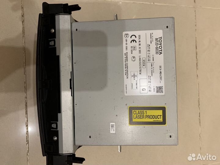 Магнитола штатная на land cruiser prado 150