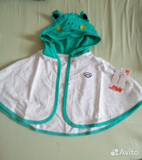 Детская накидка плащ