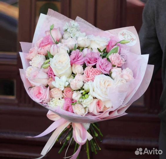 Букеты из эустомы