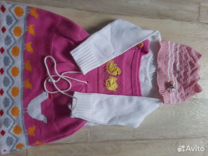 Платье для девочки 86