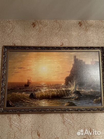 Картина природа море интерьерная