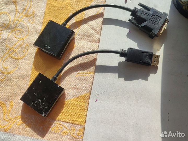 Переходники vga dvi dp