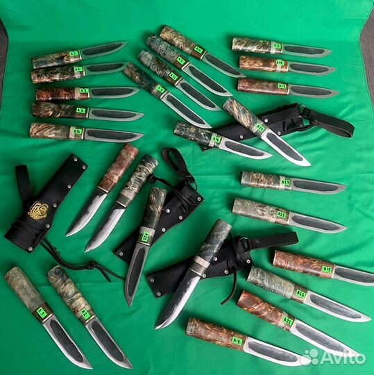 Ножи ручной работы кованые 110х18мшд