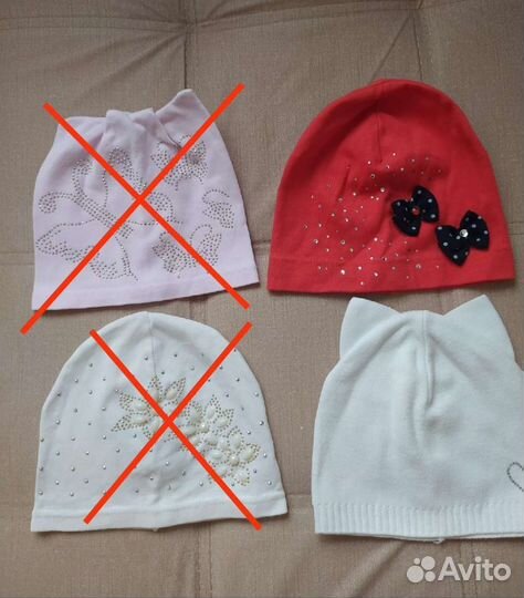 Шапки разные для девочки