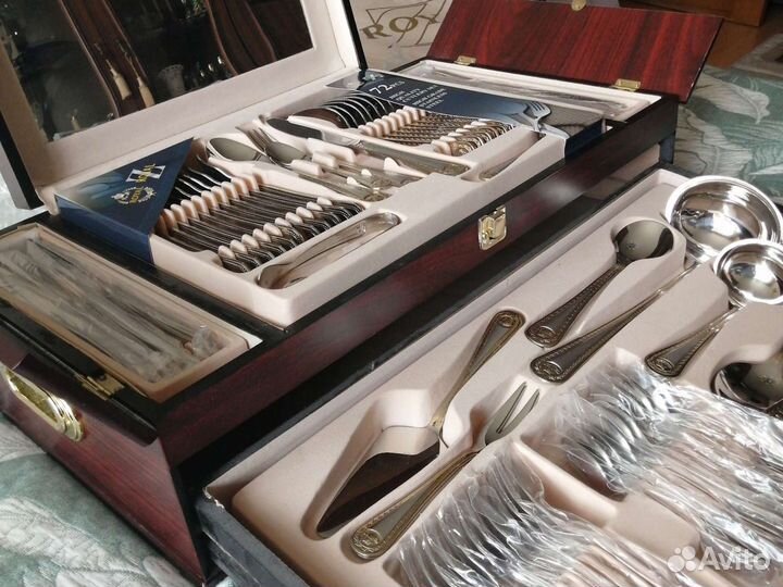Набор столовых приборов новый