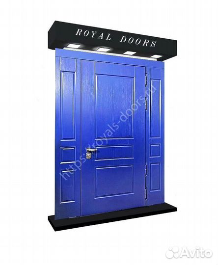 Металлическая входная группа с термо