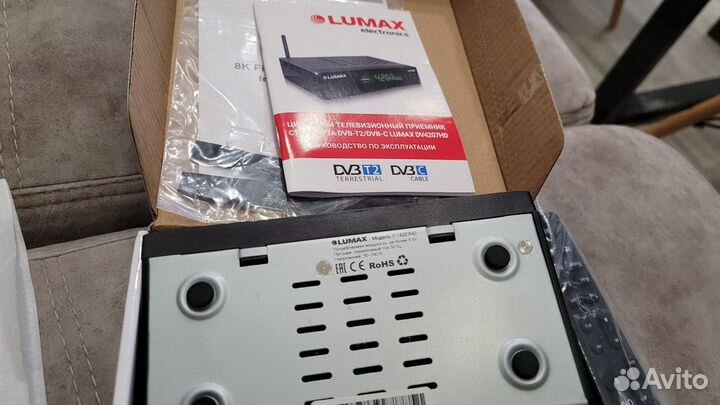 Цифровой ресивер lumax DV4207HD, DVB-T2 приставка