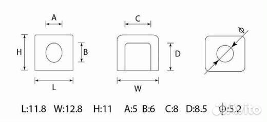 Акб Delta CT 1205 5 ah 114х70х106
