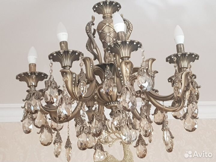 Люстра потолочная бу