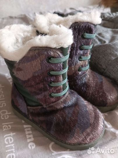 Ботинки зимние детские 23