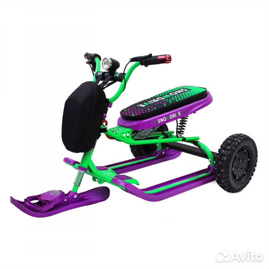 Детский электро снегокат Snow Razor Pro