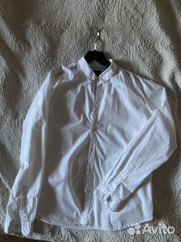 Рубашка белая L-XL новая