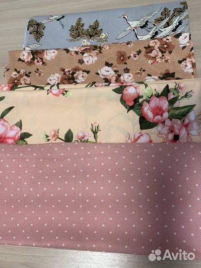 Штапель, Софт, отрезы ткани