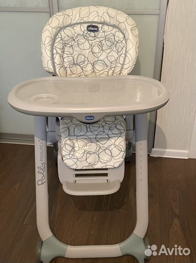 Стульчик для кормления chicco polly progress 5