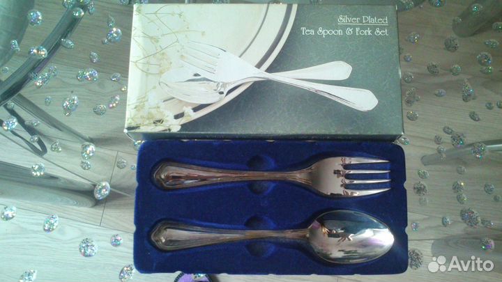 Посеребренный набор