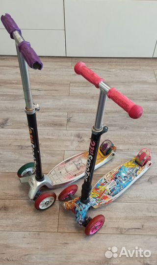 Самокат детский трехколесный