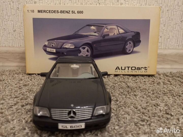 Mercedes sl 600 Autoart 1:18