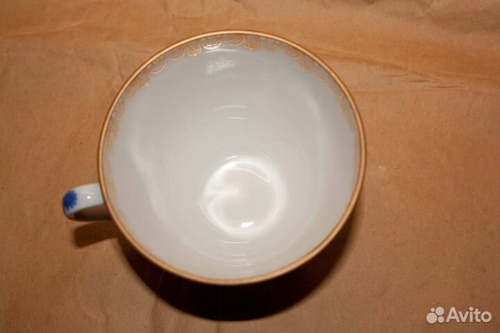 Чайная пара форма Весенняя рис. Арочки лфз (ифз)