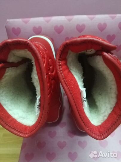 Сапоги, зимние сапожки детские, 32 размер